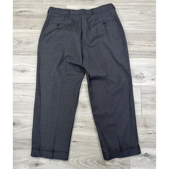 Graham & Gunn Bespoke‎ Men’s Grey Pinstripe Wool Suit Sz 42 R Pants 33x27 2012 - Picture 7 of 16